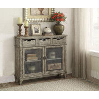 Canora Grey Console Table In Weathered Grey