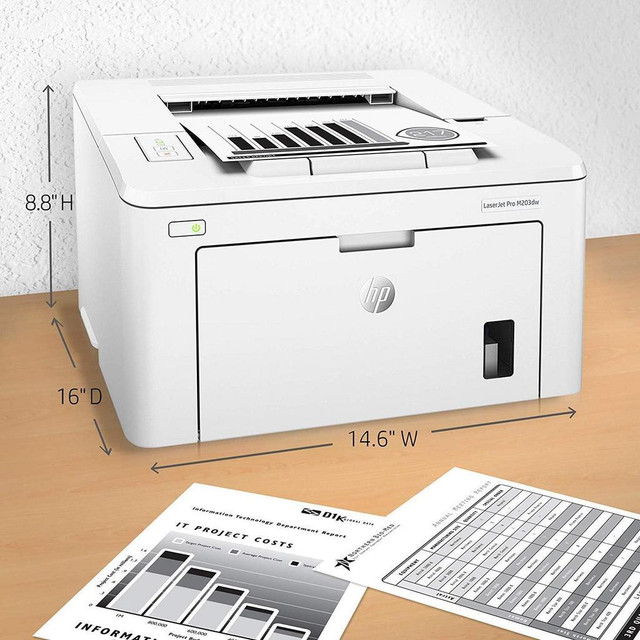 HP LaserJet Pro M203dw Wireless Monochrome Laser Printer FOR SALE!!! in Printers, Scanners & Fax - Image 4