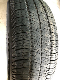 4 pneus d'été P255/75R17 113S Goodyear Wrangler SR-A 35.0% d'usure, mesure 6-7-8-7/32