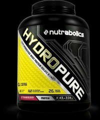 NUTRABOLICS Hydropure (4.5Lbs, 75 Servings) Hydrolyzed WHEY PROTEINES 93% PURE