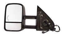 Mirror Driver Side Chevrolet Silverado 3500 2015-2017 Power Manual Fold/Dual Lens/Heated With Signal Trailer Tow Type ,