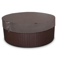 Arlmont & Co. Arlmont & Co. Ravenna Water-Resistant Round Hot Tub Cover, 84 Inch