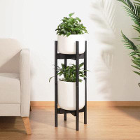 Arlmont & Co. Mid Century Bamboo Plant Stand