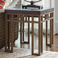 Tommy Bahama Home Cypress Point Marble Top End Table