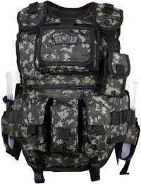 Look great and protect yourself! Gen X Global Deluxe Paintball Tactical Vest