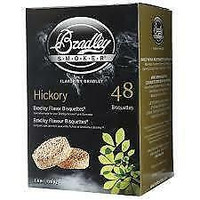 Bradley Smoker HICKORY BISQUETTES (48 PACK) BTHC48