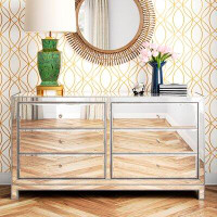 Willa Arlo™ Interiors Fairgrove 6 Drawer 60'' W Double Dresser