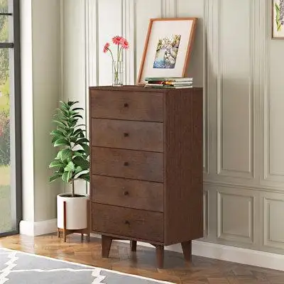 Millwood Pines Multi-Functional Cabinet With Dresser, Bar, And Storage Options And Lockers