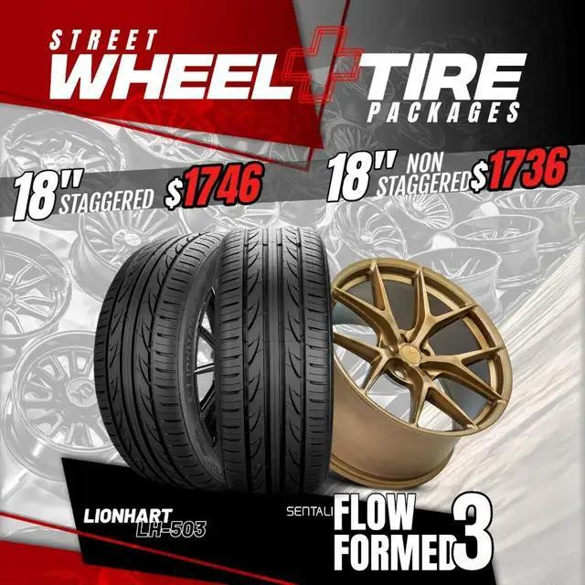 WICKED DEALS ON Wheel &amp; Tire Packages for Cars &amp; SUVs! FREE SHIPPING!!! in Tires & Rims in Calgary - Image 3