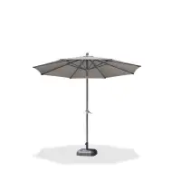Arlmont & Co. Seeya 9' Dual Tilt Rotational Patio Umbrella for Market Pool with Counter Weights Included