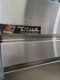TRUE Congelateur 2 portes a Chariot , Roll-In Freezer 2 Door Stainless Steel True angle rack freezer