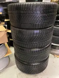 FOUR USED 265 40 R19 CONTINENTAL TS830 WINTER TIRES 70% TREAD