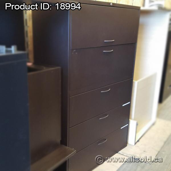 File Cabinets, 5 Drawer Lateral Style, Assorted Brands, Starting at $300 each dans Autre  à Alberta