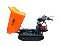 Honda GX270 Hydraulic Tip Track Dumper 1/2 Ton Load Capacity Gas power Wheelbarrow
