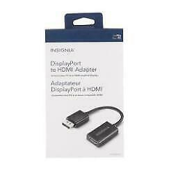 Insignia NS-PD94502-C DisplayPort to HDMI Adapter (Open Box) in Cables & Connectors