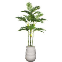 Vintage Home 80.08" Artificial Palm Tree in Planter