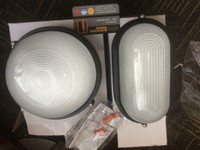traditional sauna light 110V , max. 60w  both round and oval in stock in Edmonton,humid proof/ heat resistant sauna ligh