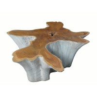 DYAG East Organic Teak Root Coffee Table With Two Tones 74
