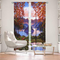 East Urban Home Lined Window Curtains 2-Panel Set For Window Size 80" X 82" From East Urban Home By David Lloyd Glover -