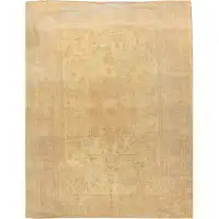 Lavender Oriental Carpets Antique Shabby Elegance Oushak Rug, Circa 1920, 8'11 X 11'10