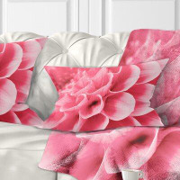 Made in Canada - East Urban Home Abstract Flower Petals Lumbar Pillow