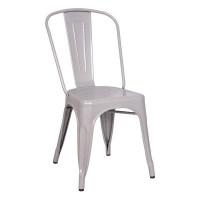 Williston Forge ACME Jakia Side Chair (Set-2), Silver