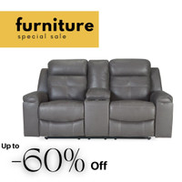 Reclining Loveseat with Console on Sale in Brampton !!