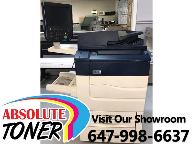 $129/mo Xerox Color C70 C60 Print Shop Production Printer Copier High Speed PHOTOCOPIER SCANNER LEASE BUY ABSOLUTE TONER in Other Business & Industrial in Ontario - Image 4