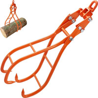 NEW 28 IN LOG TONGS TIMBER CLAW HOOK FIREWOOD S1213