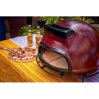 Evergreen Enterprises, Inc Evergreen Enterprises, Inc Clay Countertop Wood Burning Pizza Oven
