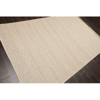 Ebern Designs 5'X8' Beige Brown Colour Hand Tufted Persian Oriental Area Rug Wool Traditional Oriental Rug