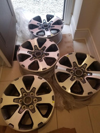 BRAND NEW   FORD F150  FACTORY OEM 18 INCH  ALLOY WHEEL SET OF FOUR   NO CENTER CAPS.NO SENSORS