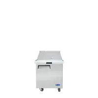 Atosa Mega-Top Refrigerated Sandwich / Salad Prep Tables Stainless steel exterior &amp; interior
