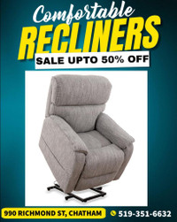 Comfortable Recliners on Discount! Brand New Recliners!!