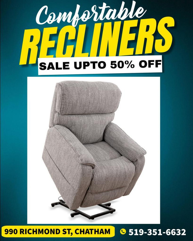 Comfortable Recliners on Discount! Brand New Recliners!! in Chairs & Recliners in Toronto (GTA)