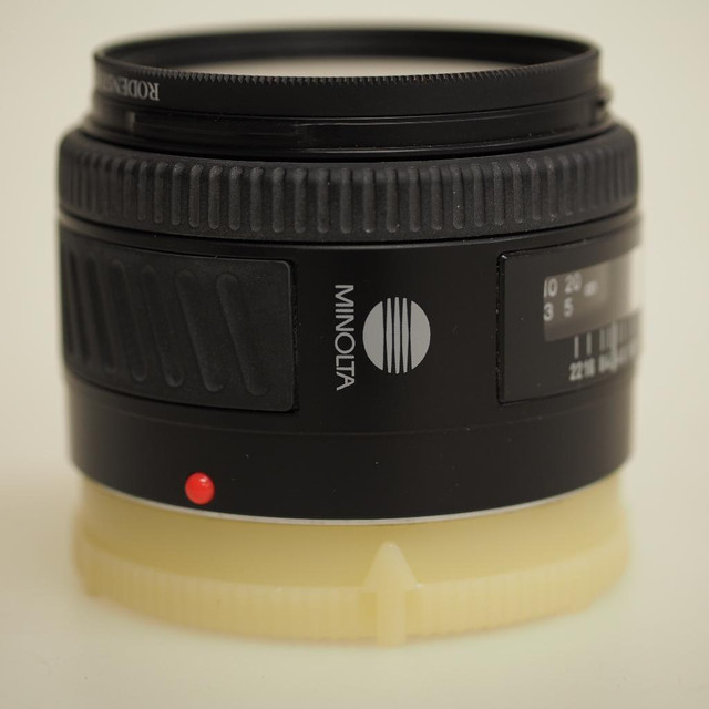 Minolta 50mm f1.4 (USED ID:1780 JL) in Cameras & Camcorders