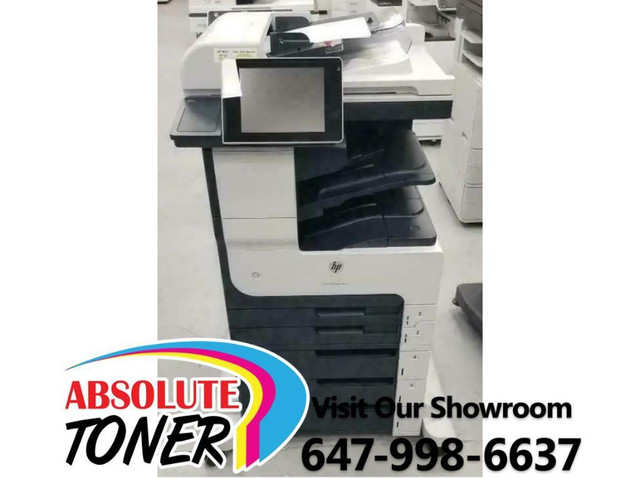 Hp Laserjet Enterprise M725f Multifunction Laser Printer - Monochrome in Printers, Scanners & Fax in Ontario
