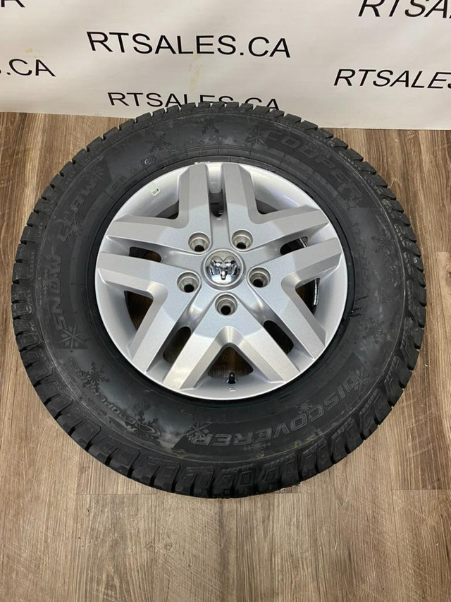 225/75/16 Cooper Winter Tires Ram Promaster Rims 5x130. / CANADA WIDE SHIPPING in Tires & Rims - Image 4