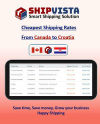 Cheapest Shipping to Croatia from Canada