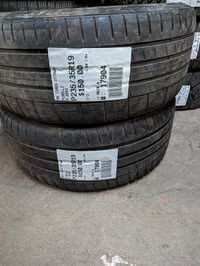 P235/35R19  235/35/19  PIRELLI  P ZERO  ( all season summer tires ) TAG # 17904
