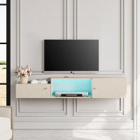 Wrought Studio Deyvis Floating TV Stand for TVs up to 75"