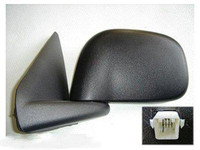 Mirror Driver Side Dodge Ram 2500 2005-2009 Power Heated Manual Fold Without Tow , CH1320306