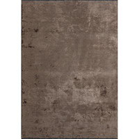 Woven Concepts Abstract Machine Woven, Hand Finished Cotton Mink Brown Area Rug
