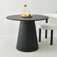 George Oliver 35" Round Pedestal Dining Table
