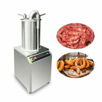110V Commercial Hydraulic Sausage Stuffer/Filler 26L Capacity Sausage Filling - FREE SHIPPING