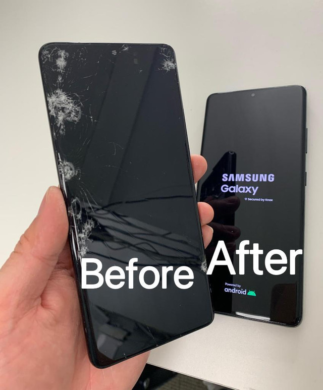 BEST DEAL REPAIR, iPhone+SAMSUNG+iPad+iWatch+google+HUAWEI, broken screen, battery replace, charging port, water damaged in Cell Phone Services in Mississauga / Peel Region - Image 3