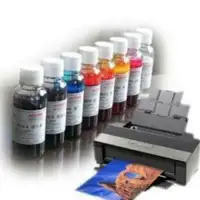 Eco solvent ink for desktop printers, Epson 1430, R2000, 100ml Bottle