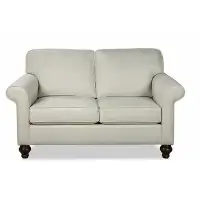 Lark Manor Ambriella 63" Rolled Arm Loveseat with Reversible Cushions