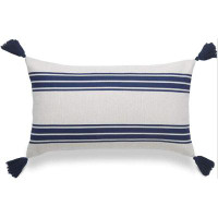 Longshore Tides Decorative Waist Pillow Case For Sofa, Sofa Or Bed Only_Striped_Rectangular
