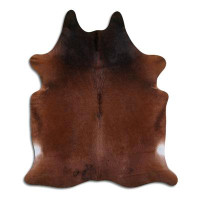 Foundry Select Voquev NATURAL HAIR ON Cowhide Rug  BROWN